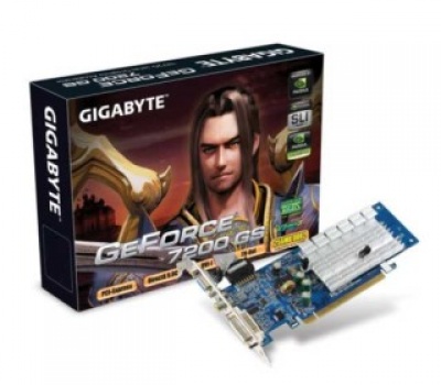 Imagine Placa video Gigabyte nVidia 7200GS PCI-E 256MB NX72G512E2